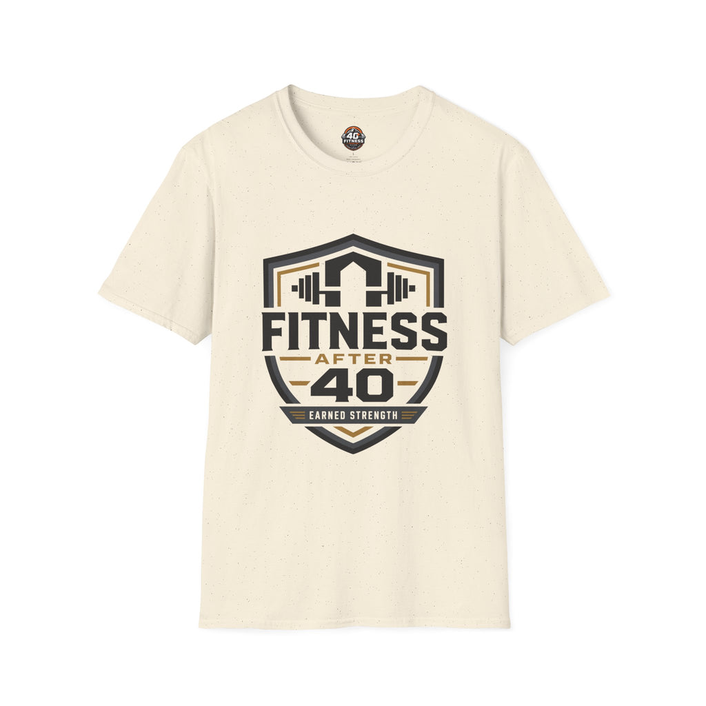Fitness After 40 T-Shirt — Workout Gym Tee for Men & Women