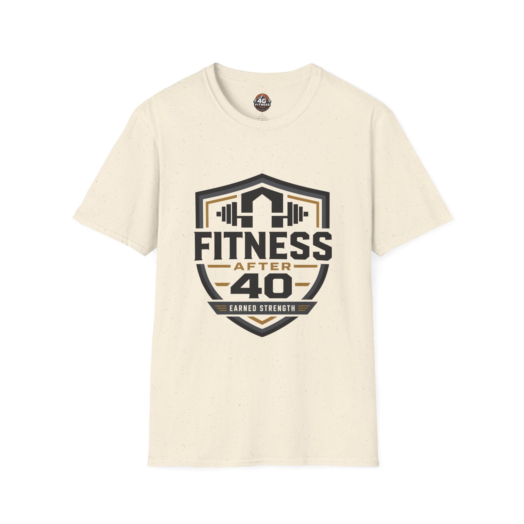 Fitness After 40 T-Shirt — Workout Gym Tee for Men & Women