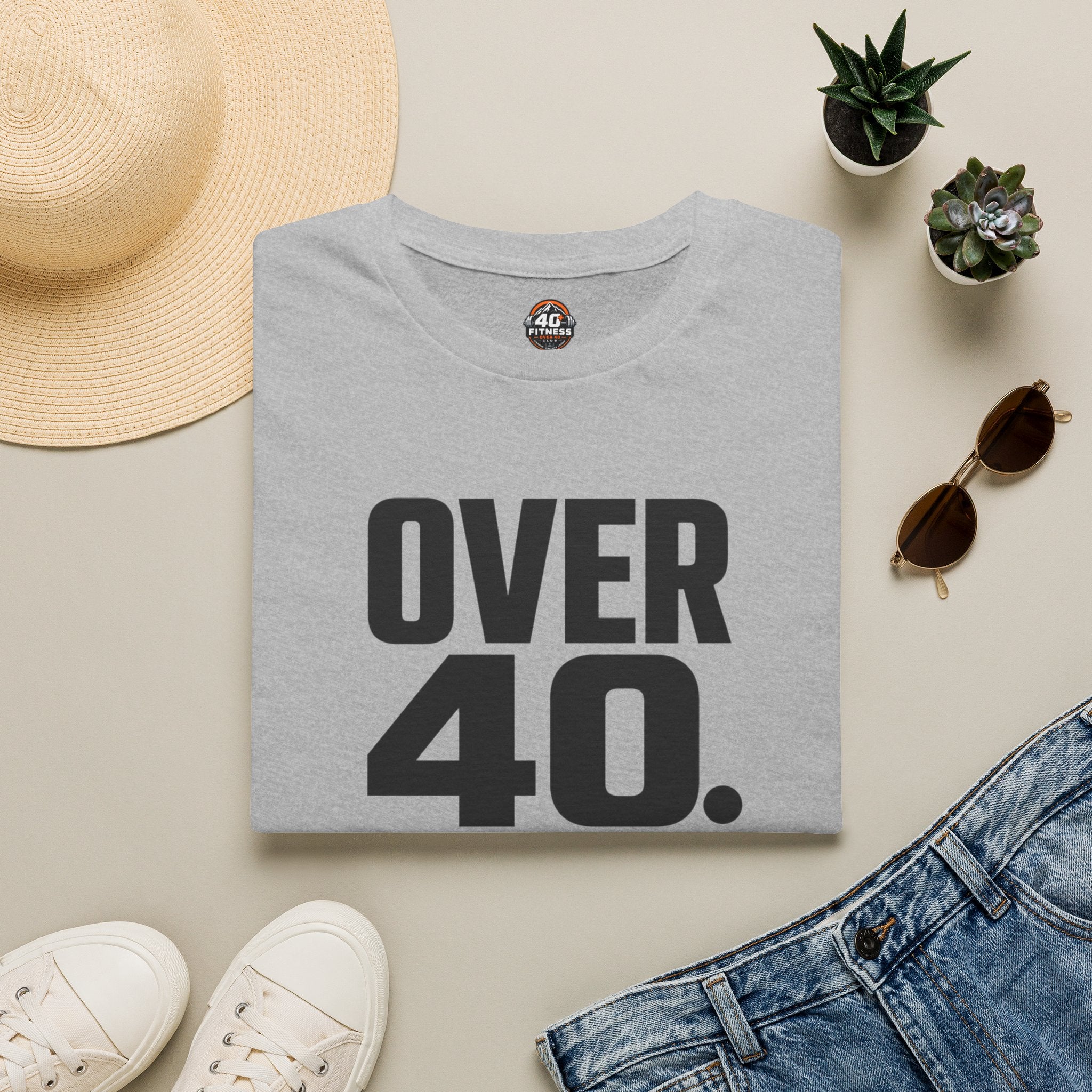 Over 40. Under Construction. T-Shirt