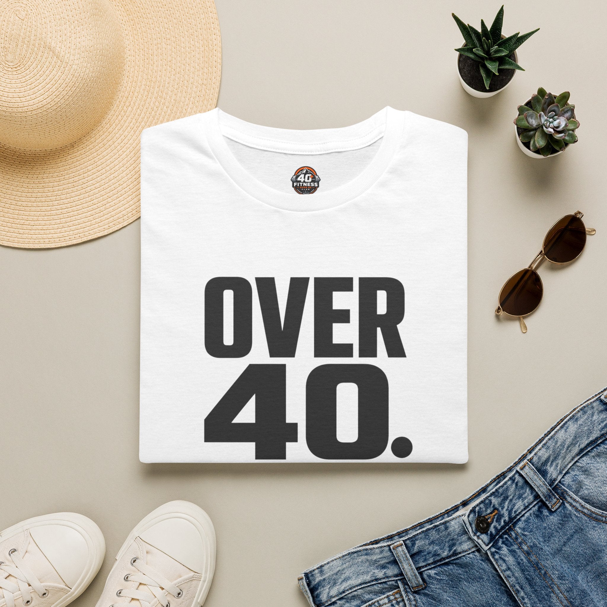 Over 40. Under Construction. T-Shirt