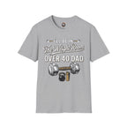 Over 40 Dad I'll Be in The Weight Room Gym Tee