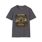 Raising Legends Dad Tee — "Raising Legends Between Sets" Vintage Gym Fatherhood T-Shirt