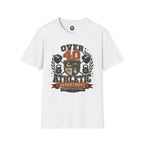Over 40 Athletic T-Shirt — Vintage 'Over 40' Fitness Tee