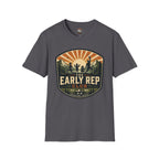 Early Rep Club T-Shirt — Retro Fitness Workout Tee