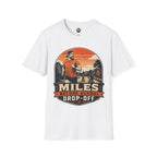 Running T‑Shirt — "Miles Before School Drop‑Off"