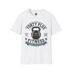Forty Plus Fitness T-Shirt — Vintage Kettlebell 'Older? Yes. Slower? Never