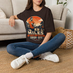 Running T‑Shirt — "Miles Before School Drop‑Off"