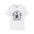 No Days Off Except Family Days T-Shirt — Nautical Gym Dad Workout Tee
