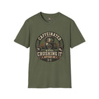 Caffeinated & Still Crushing It After 40 T-Shirt
