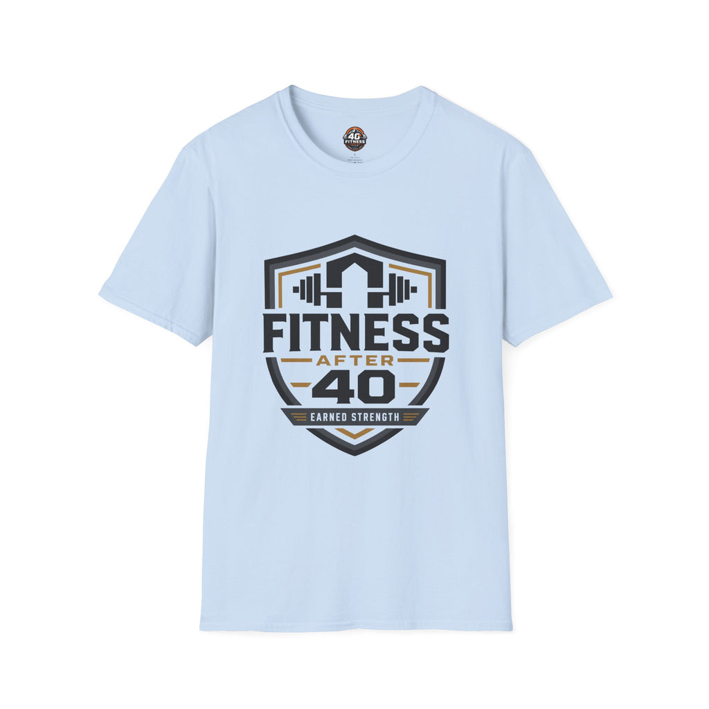 Fitness After 40 T-Shirt — Workout Gym Tee for Men & Women