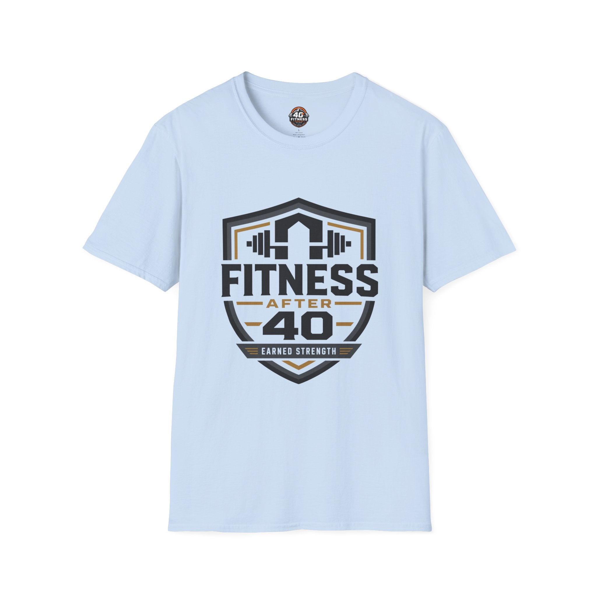 Fitness After 40 T-Shirt — Workout Gym Tee for Men & Women
