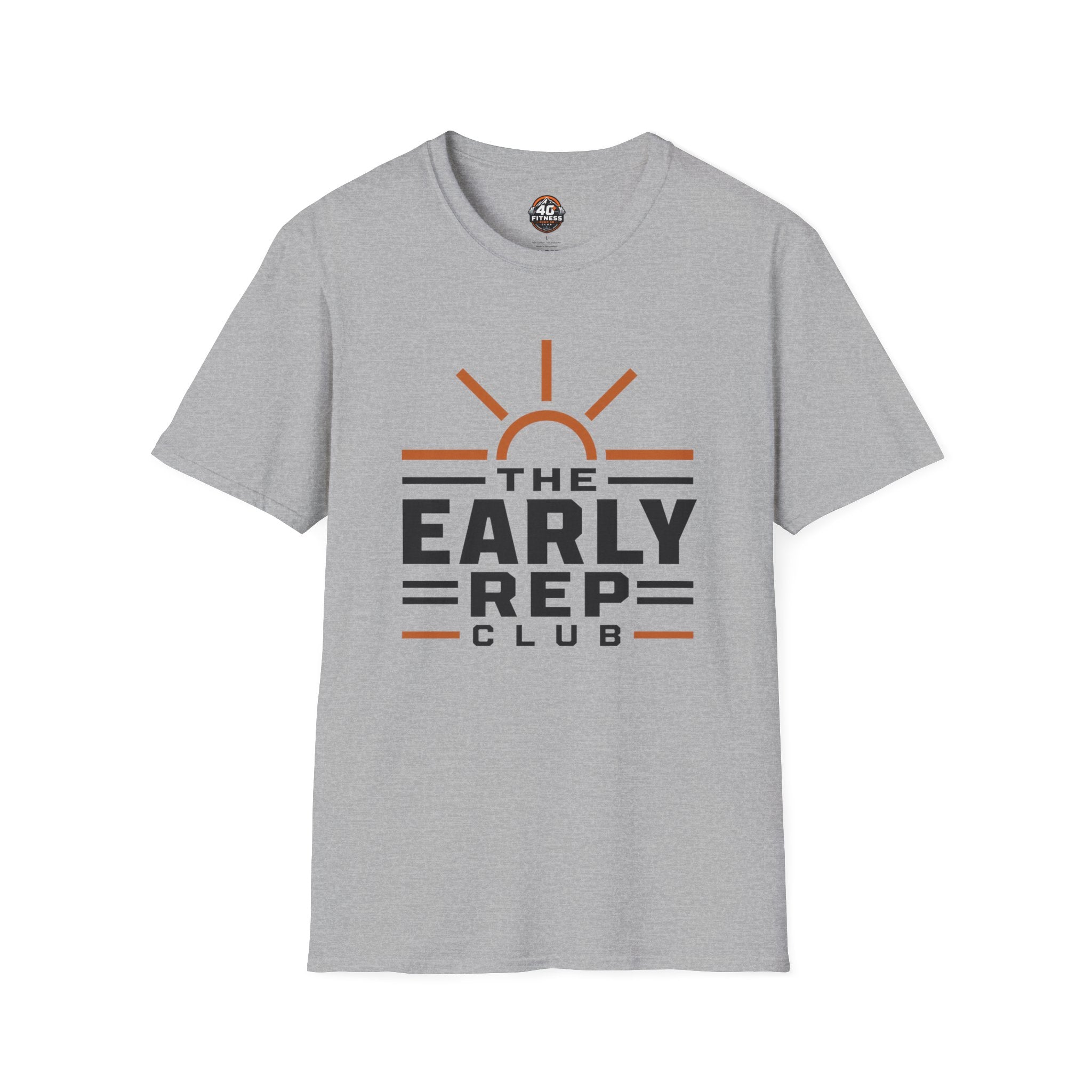 The Early Rep Club T-Shirt — Sunrise Fitness & Morning Motivation Tee