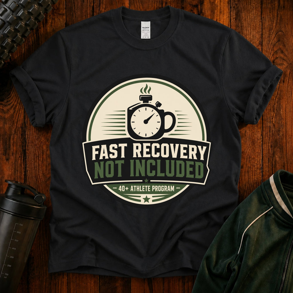 Fast Recovery T-Shirt — Coffee & Chill Recovery Tee