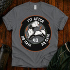 Fit After 40 T‑Shirt — "Fit After 40: No Pain No Gain" Fitness Tee