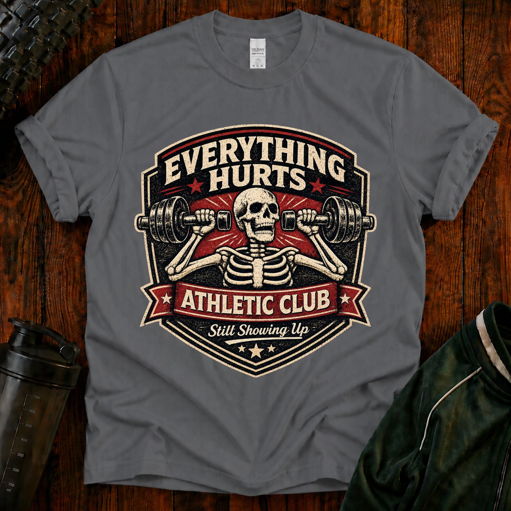 Everything Hurts Athletic Club Tee