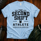 Second Shift Athlete T-Shirt — Gym & Night Shift Workout Tee