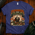 T-Shirt — "Stronger Than Tantrums" Retro Strength Graphic Tee Mom Dad Humor