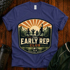 Early Rep Club T-Shirt — Retro Fitness Workout Tee