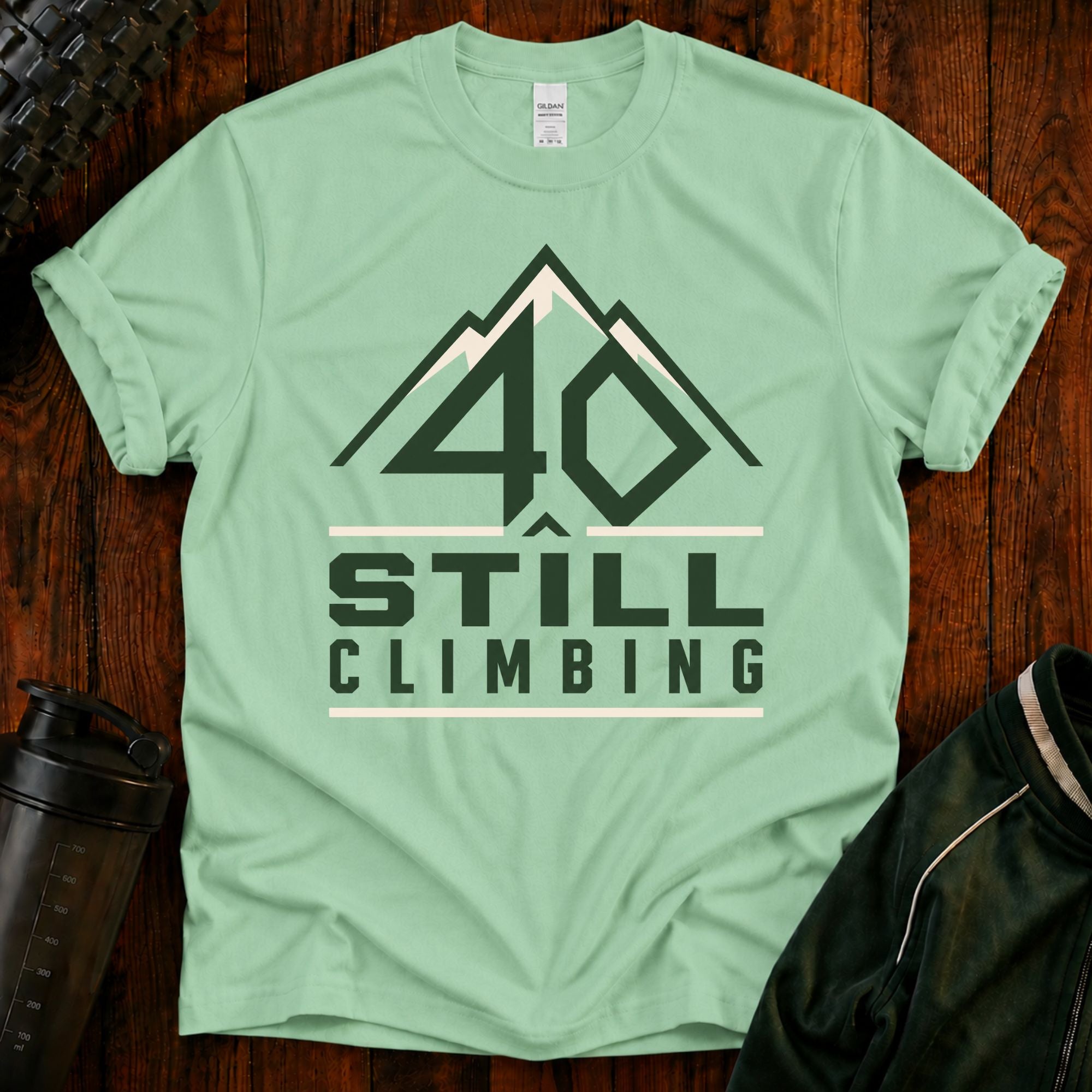40 Still Climbing T-Shirt