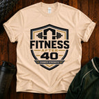 Fitness After 40 T-Shirt — Workout Gym Tee for Men & Women