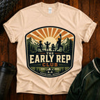 Early Rep Club T-Shirt — Retro Fitness Workout Tee