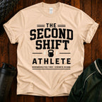 Second Shift Athlete T-Shirt — Gym & Night Shift Workout Tee
