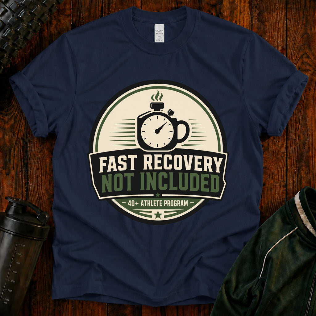 Fast Recovery T-Shirt — Coffee & Chill Recovery Tee