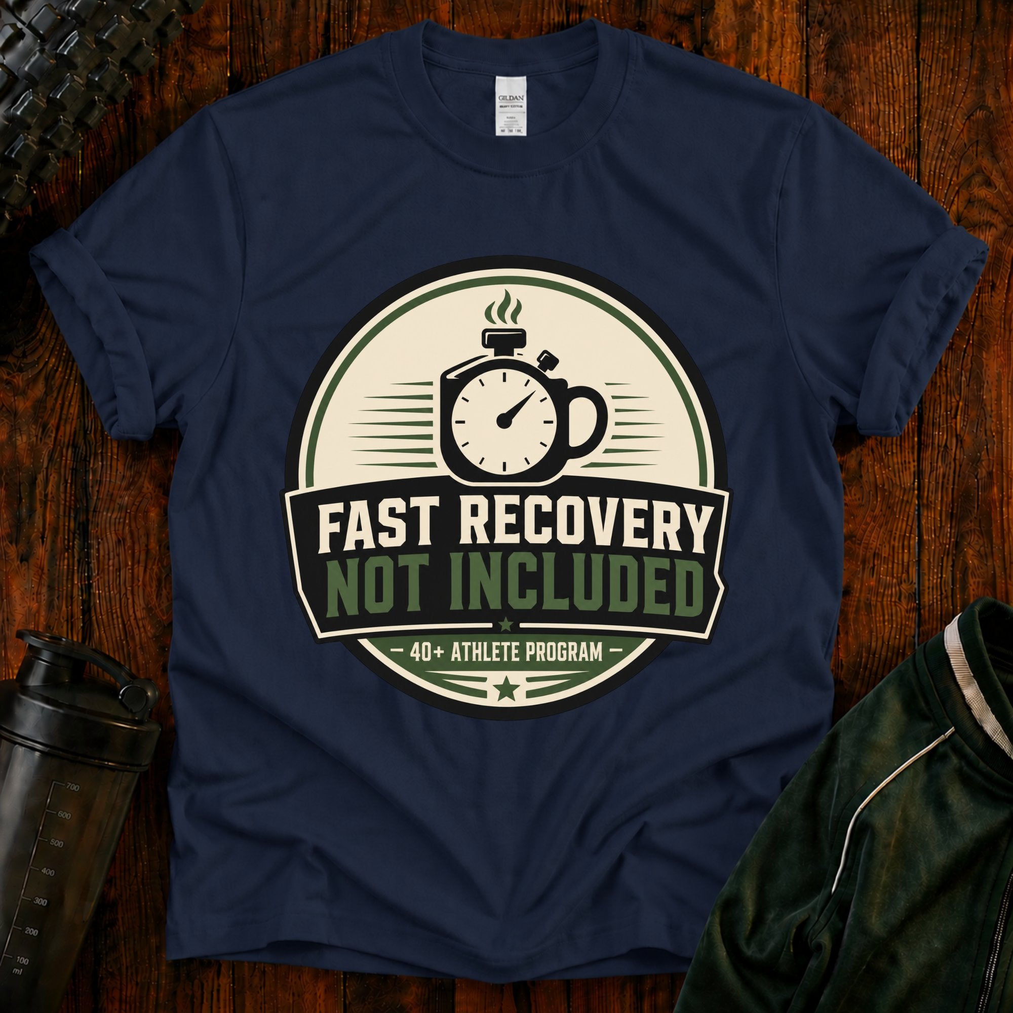 Fast Recovery T-Shirt — Coffee & Chill Recovery Tee