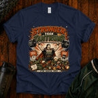 T-Shirt — "Stronger Than Tantrums" Retro Strength Graphic Tee Mom Dad Humor