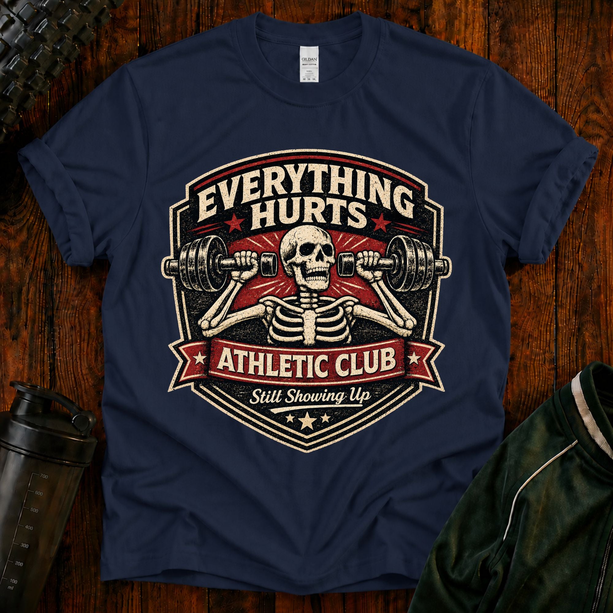 Everything Hurts Athletic Club Tee