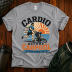 Cardio Before Carpool T-Shirt — Funny Parent Fitness Shirt