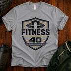 Fitness After 40 T-Shirt — Workout Gym Tee for Men & Women