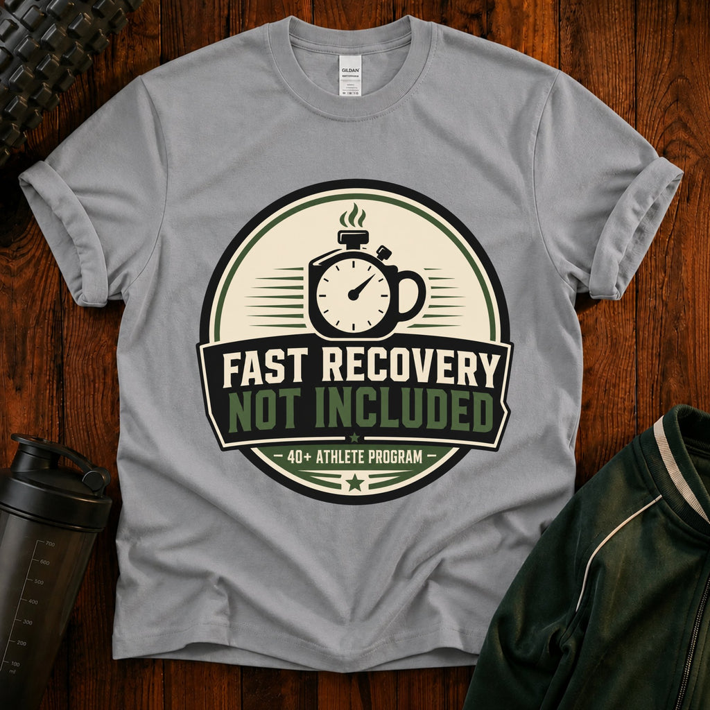 Fast Recovery T-Shirt — Coffee & Chill Recovery Tee