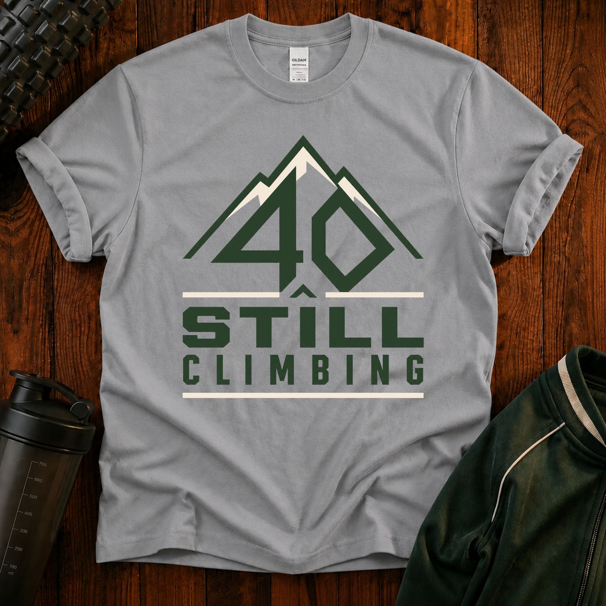 40 Still Climbing T-Shirt