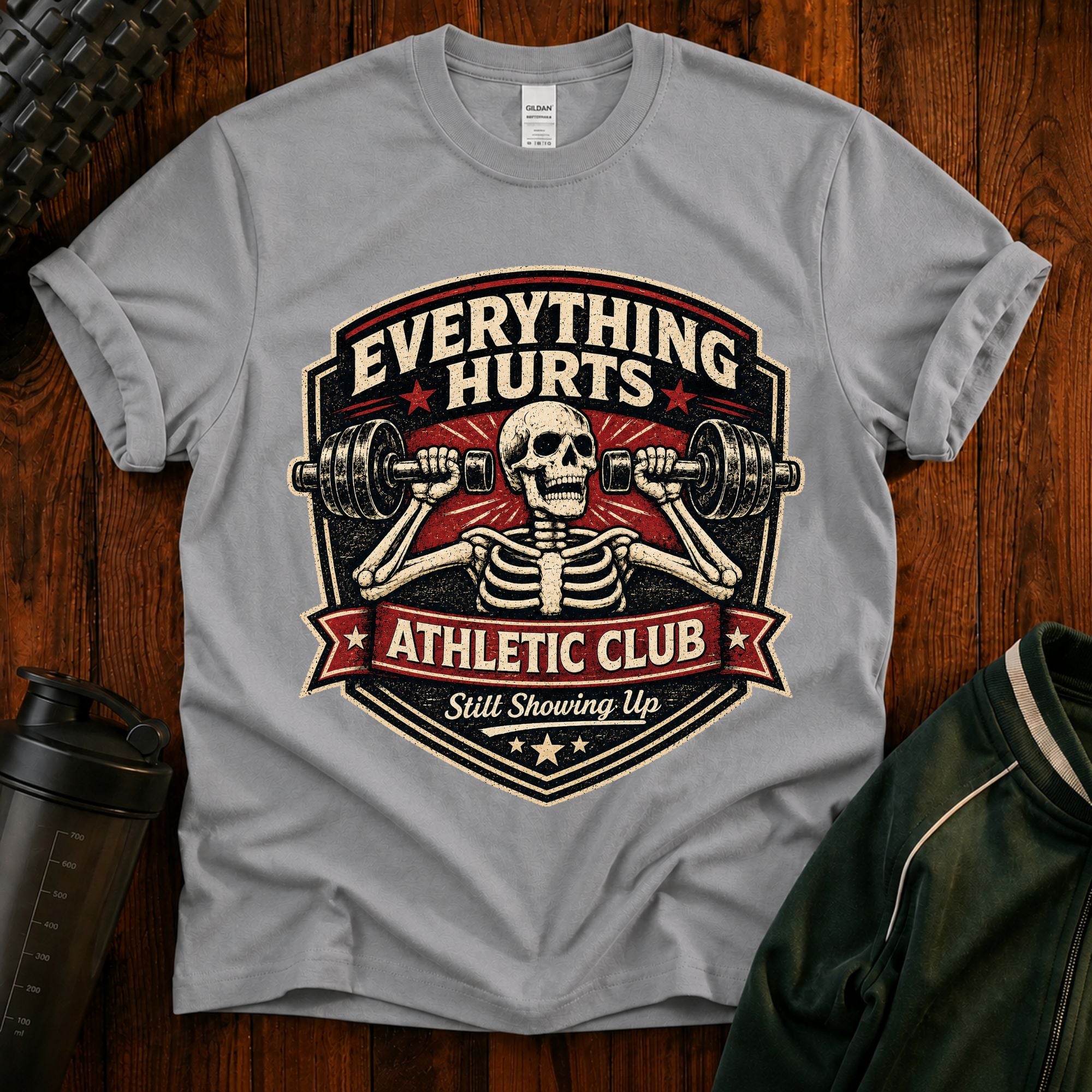 Everything Hurts Athletic Club Tee
