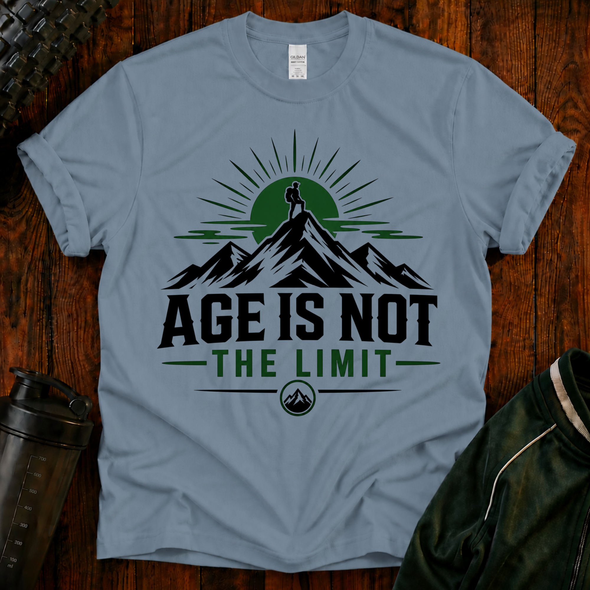 T-Shirt — Age Is Not The Limit Graphic Tee