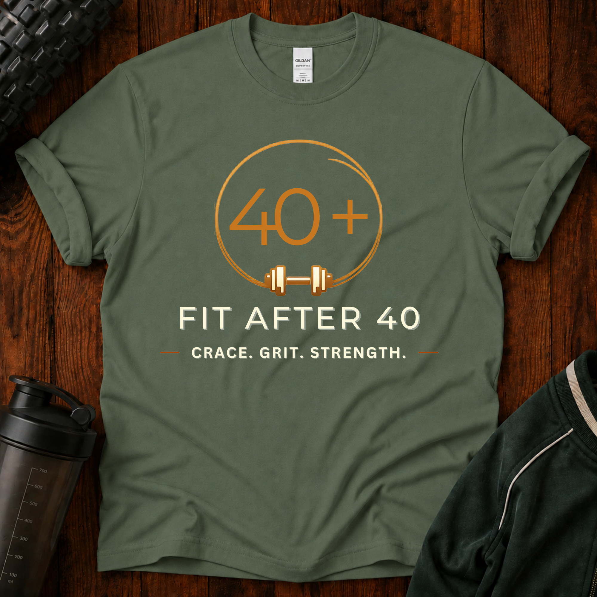 Fit After 40 T-Shirt – Grace Grit Strength
