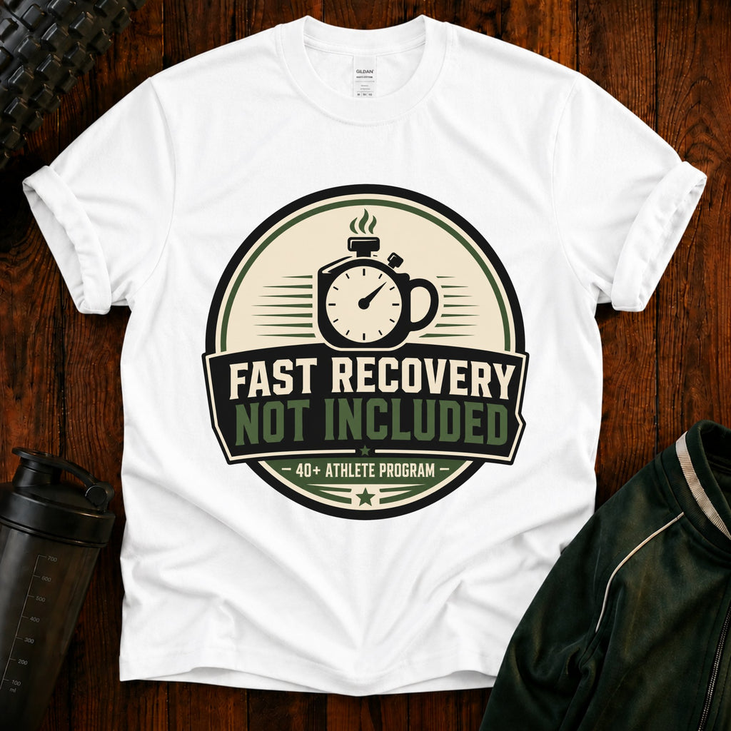 Fast Recovery T-Shirt — Coffee & Chill Recovery Tee