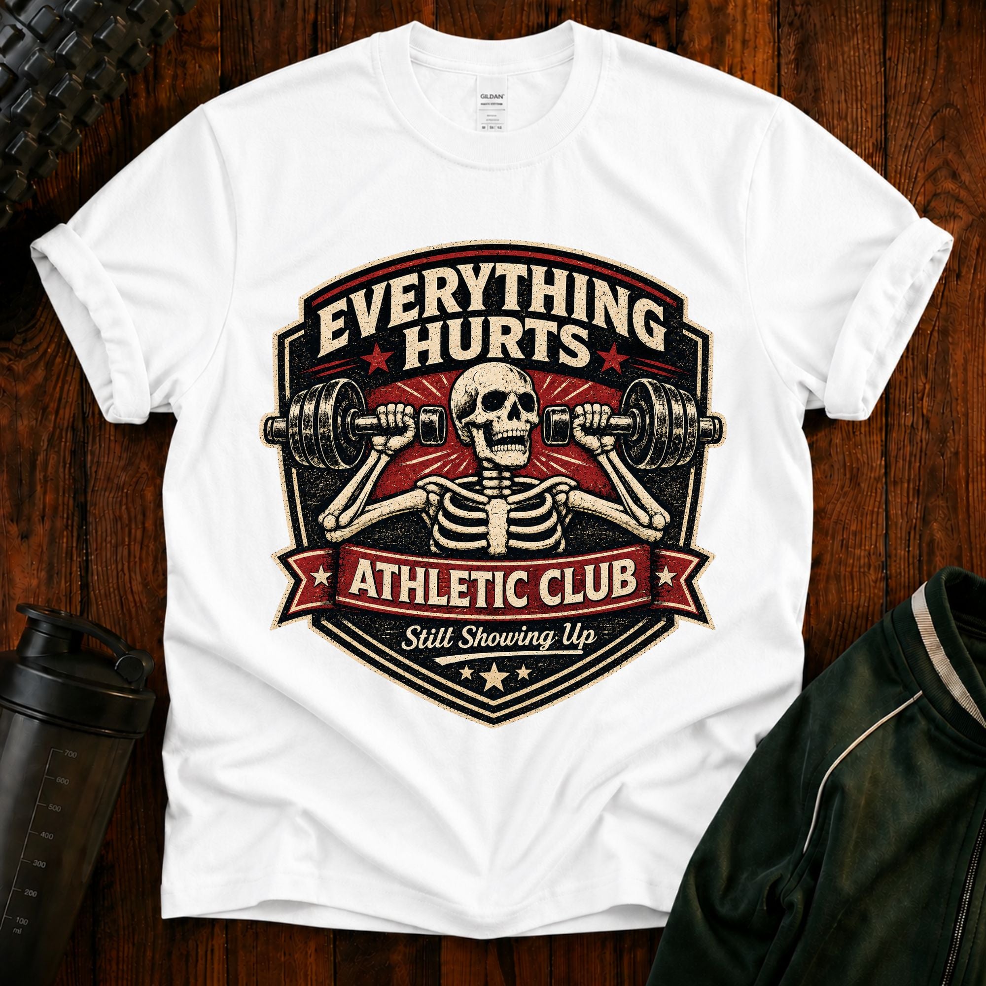 Everything Hurts Athletic Club Tee